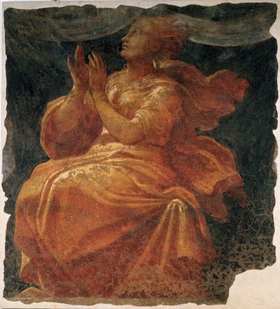 Allegorical Figure of a Virtue by Nicolo dell and Fontana, Alberto Abate